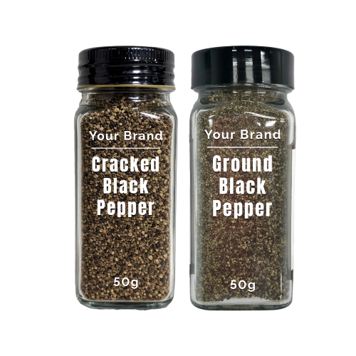 GROUND PEPPER IN JARS OR BOTTLES
