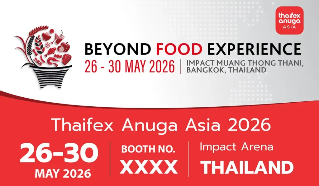 CADREX VALLEY Tham Dự Thaifex – Anuga Asia 2026 tại Bangkok